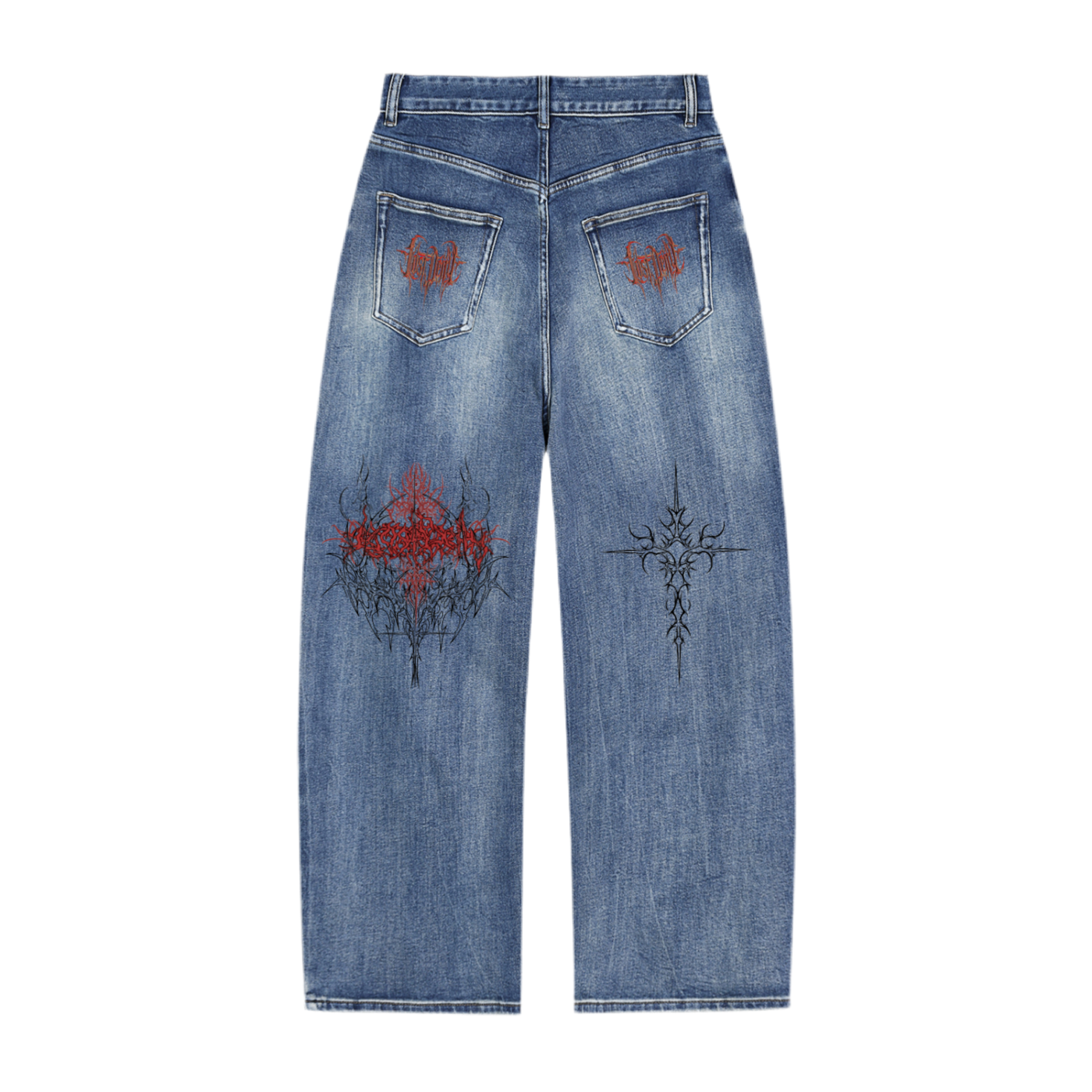 Red Thorns Heavyweight Jeans