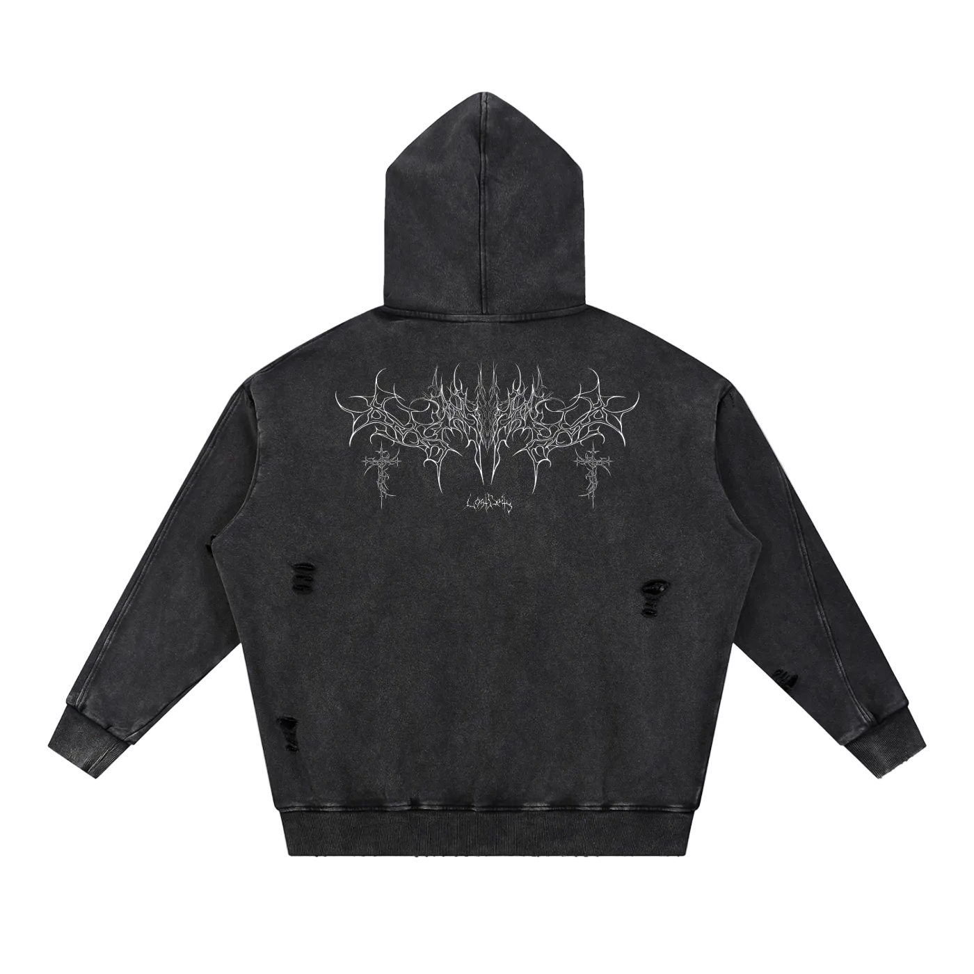 Lost Apostle Distressed Hoodie