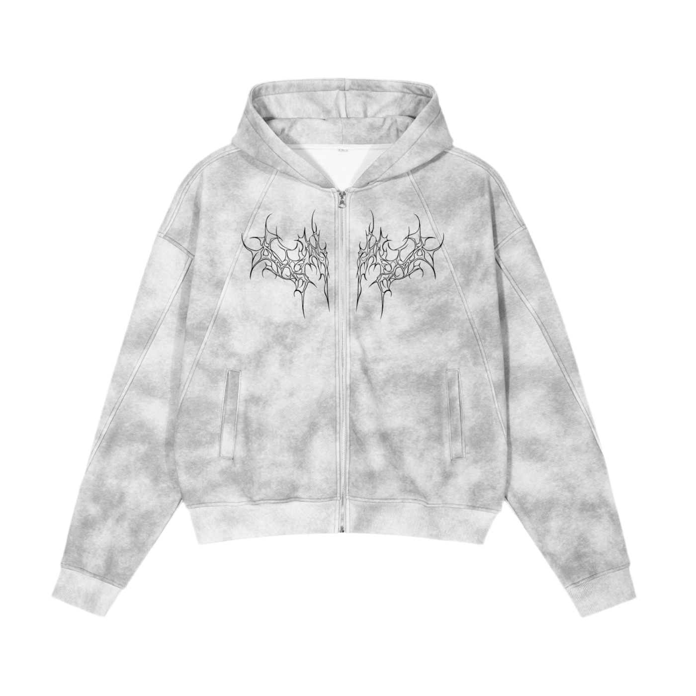 Deity Zip-Up Fleece Hoodie