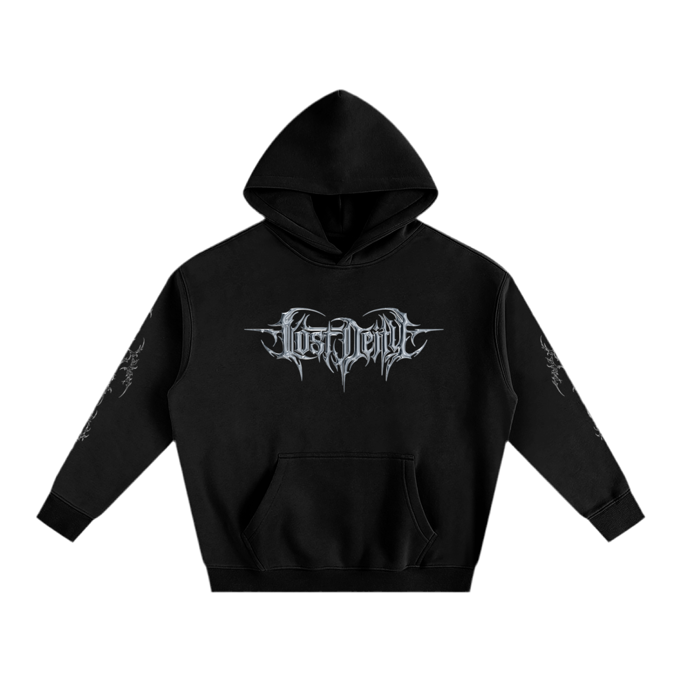 Lost Phoenix Oversize Fleeced Hoodie