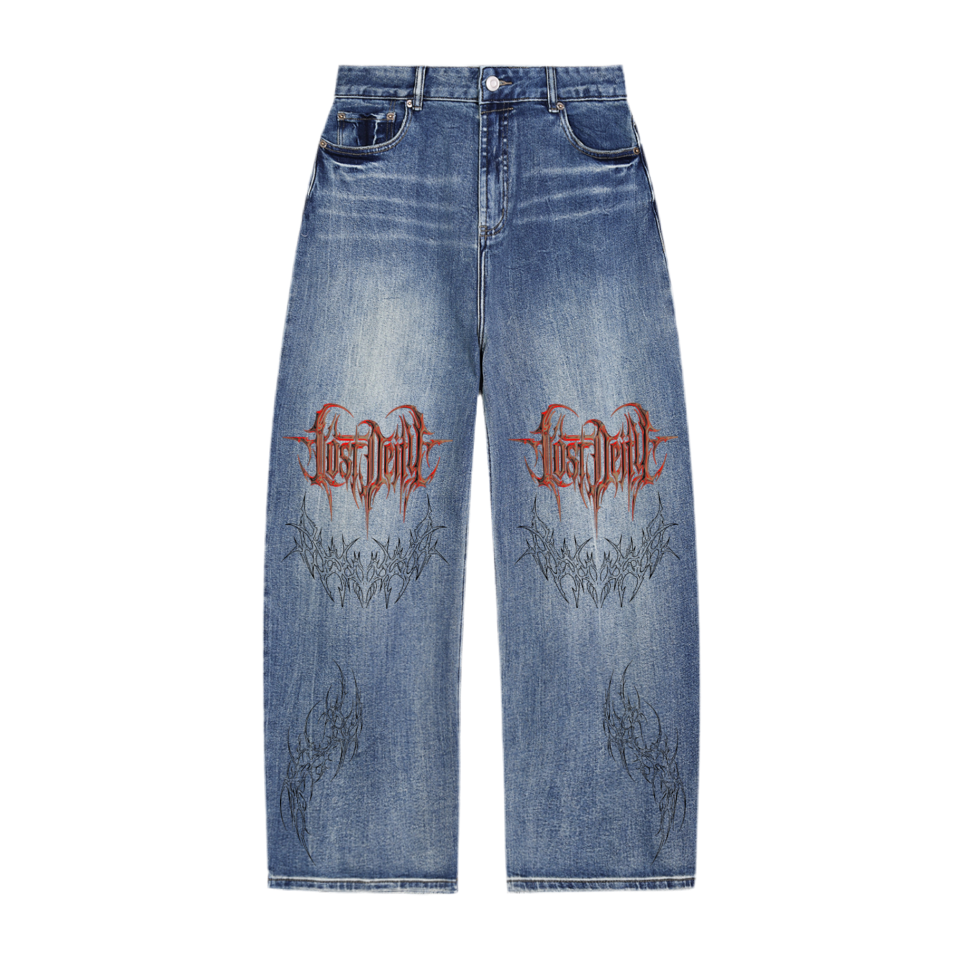 Red Thorns Heavyweight Jeans
