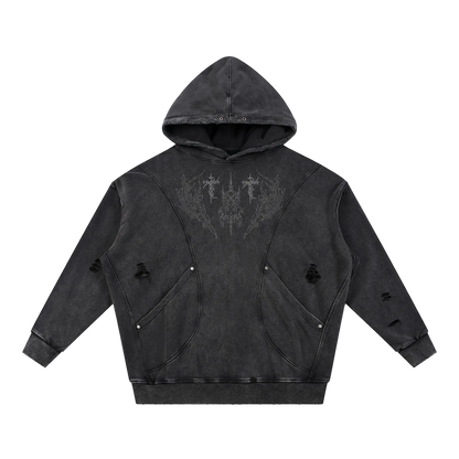 Lost Apostle Distressed Hoodie