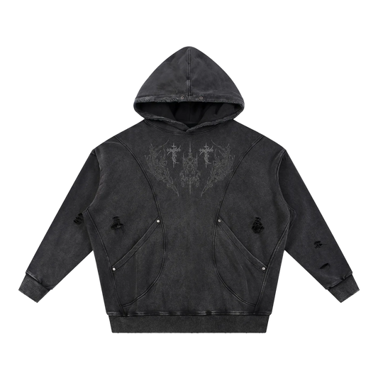 Lost Apostle Distressed Hoodie